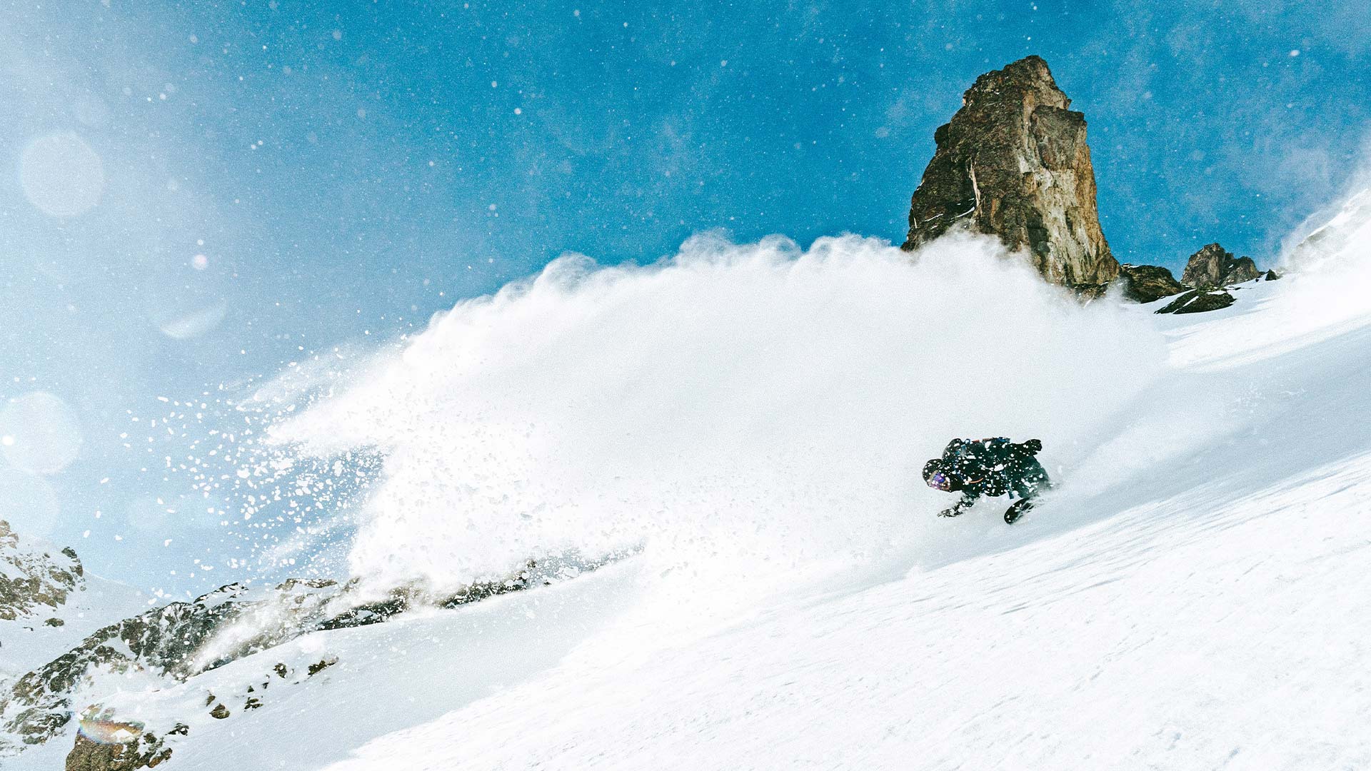 The Power of Subtraction: Snowboarding Stripped to its Essence.