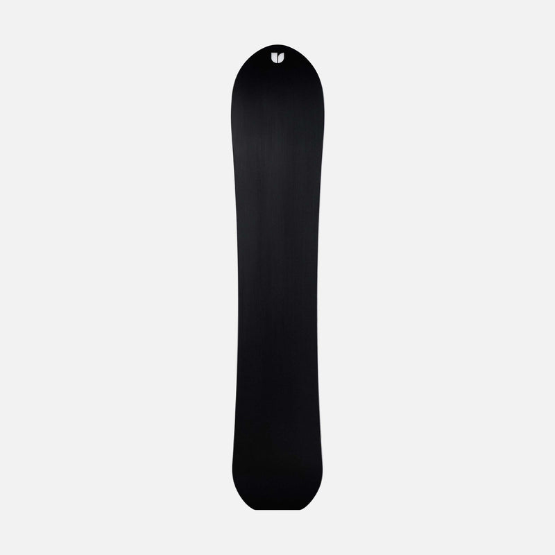 Black base of freeride snowboard Cadet by United Shapes
