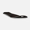 United Shapes Black and blue freeride snowboard Cadet camber shot