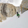 Snowboarder Nick Russell riding United Shapes Covert board
