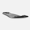 United Shapes black and green splitboard Covert camber shot