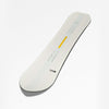 White and yellow freeride and all-mountain snowboard Horizon by United Shapes