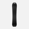 United Shapes black and yellow all-mountain snowboard Horizon base